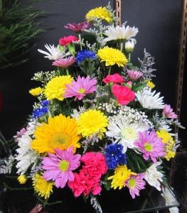 Three Sided Mixed Arrangement – Flowers By Pj Inc, Tuckerton NJ