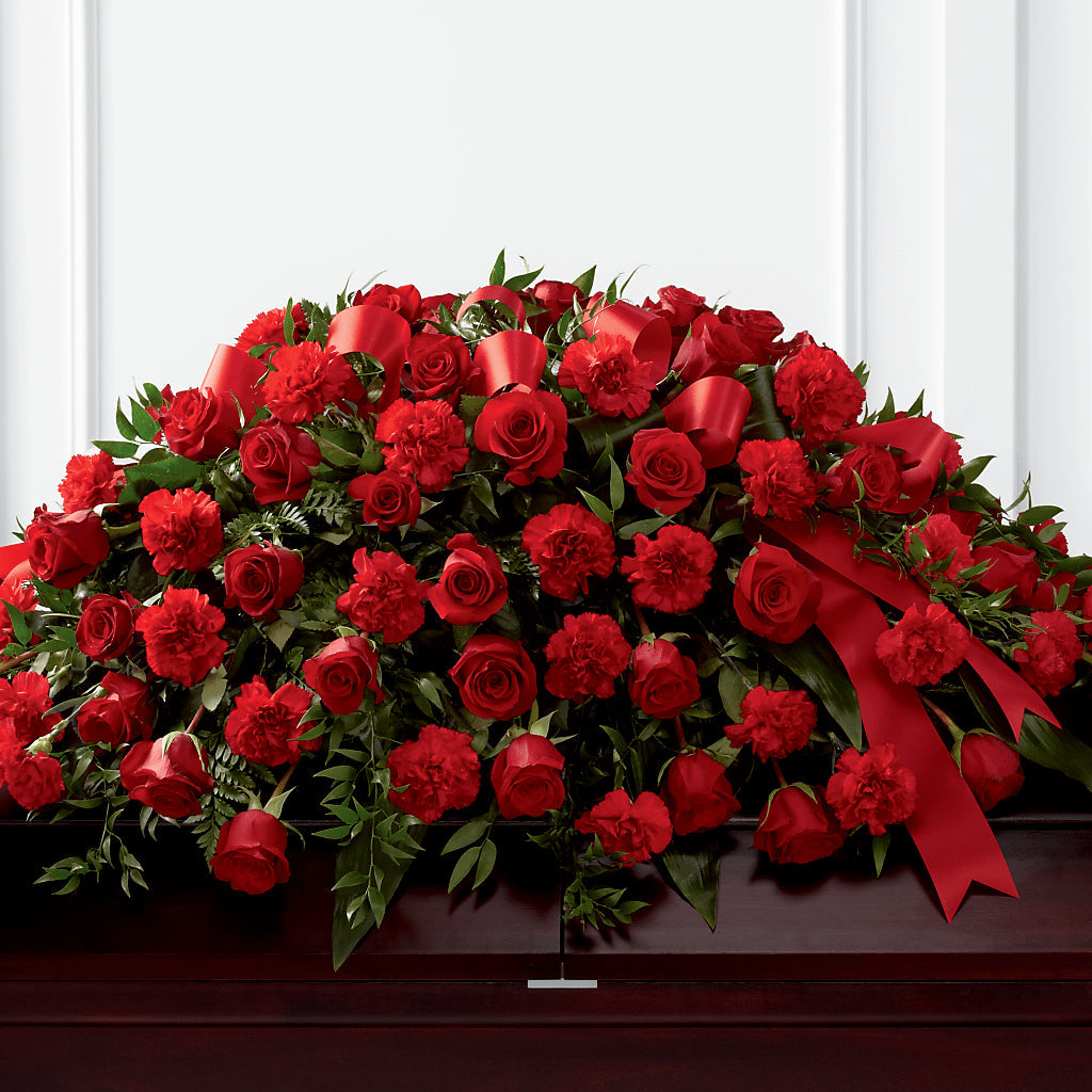 Tribute of Life Casket Spray – Flowers By Pj Inc, Tuckerton NJ