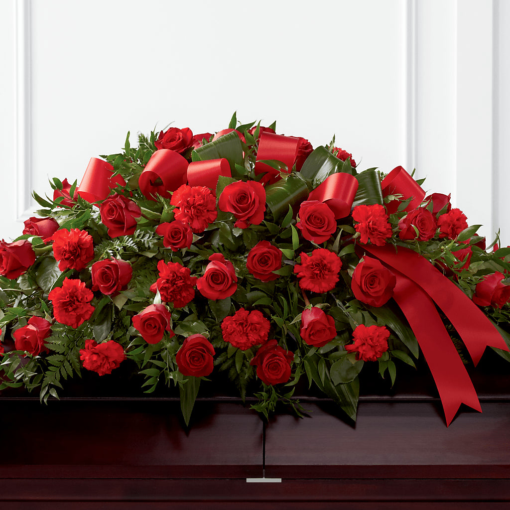 Tribute of Life Casket Spray – Flowers By Pj Inc, Tuckerton NJ