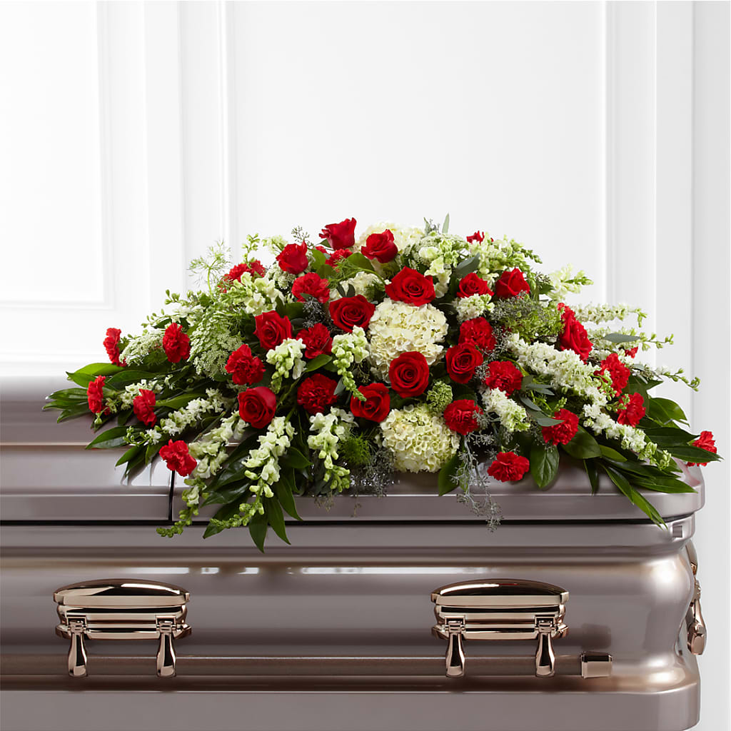 Sincerity Casket Spray – Flowers By Pj Inc, Tuckerton NJ