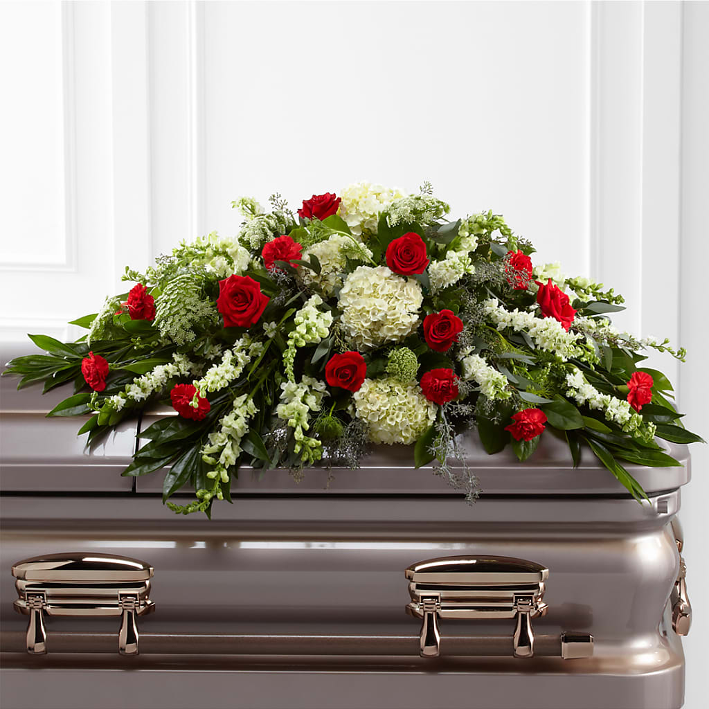 Sincerity Casket Spray – Flowers By Pj Inc, Tuckerton NJ