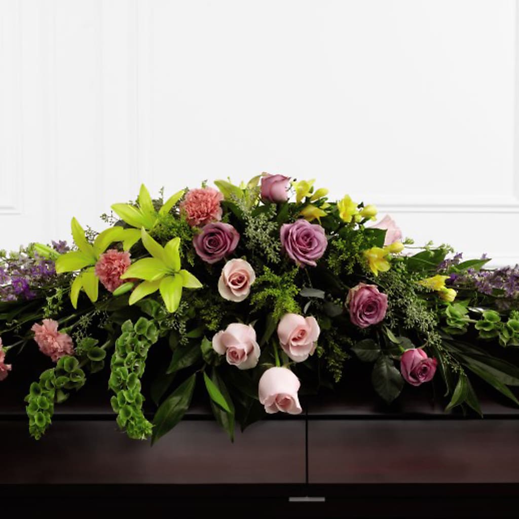 Forever Beloved Casket Spray – Flowers By Pj Inc, Tuckerton NJ