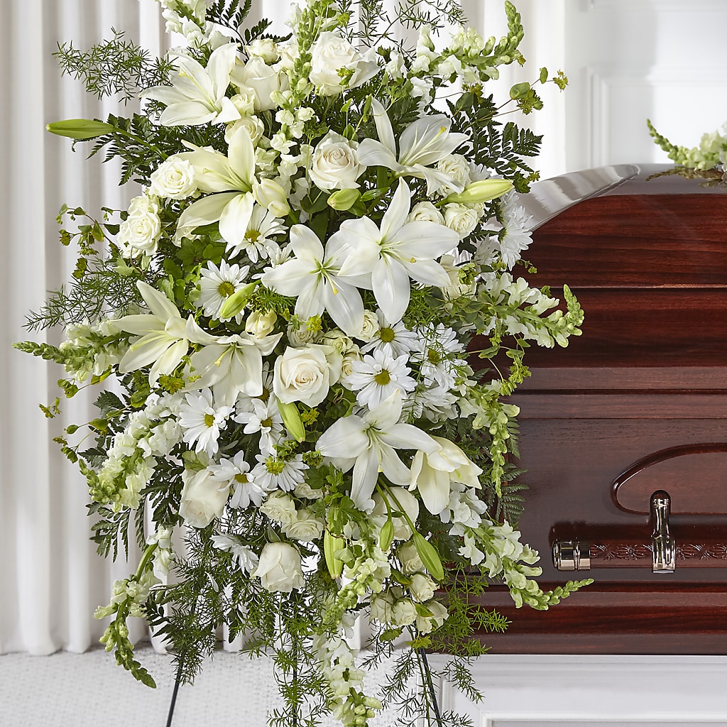 Loving Thoughts Standing Spray – Flowers By Pj Inc, Tuckerton NJ