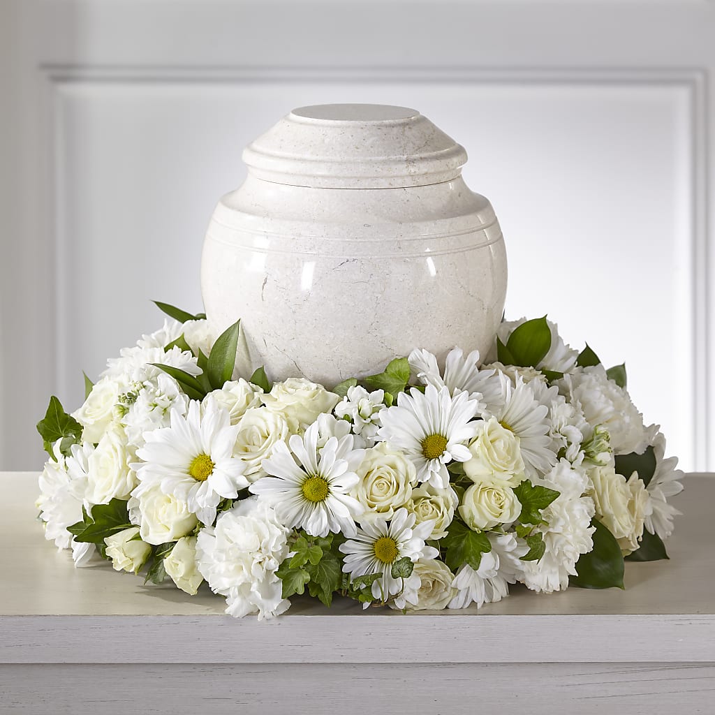 Ivory Gardens Cremation Adornment – Flowers By Pj Inc, Tuckerton NJ