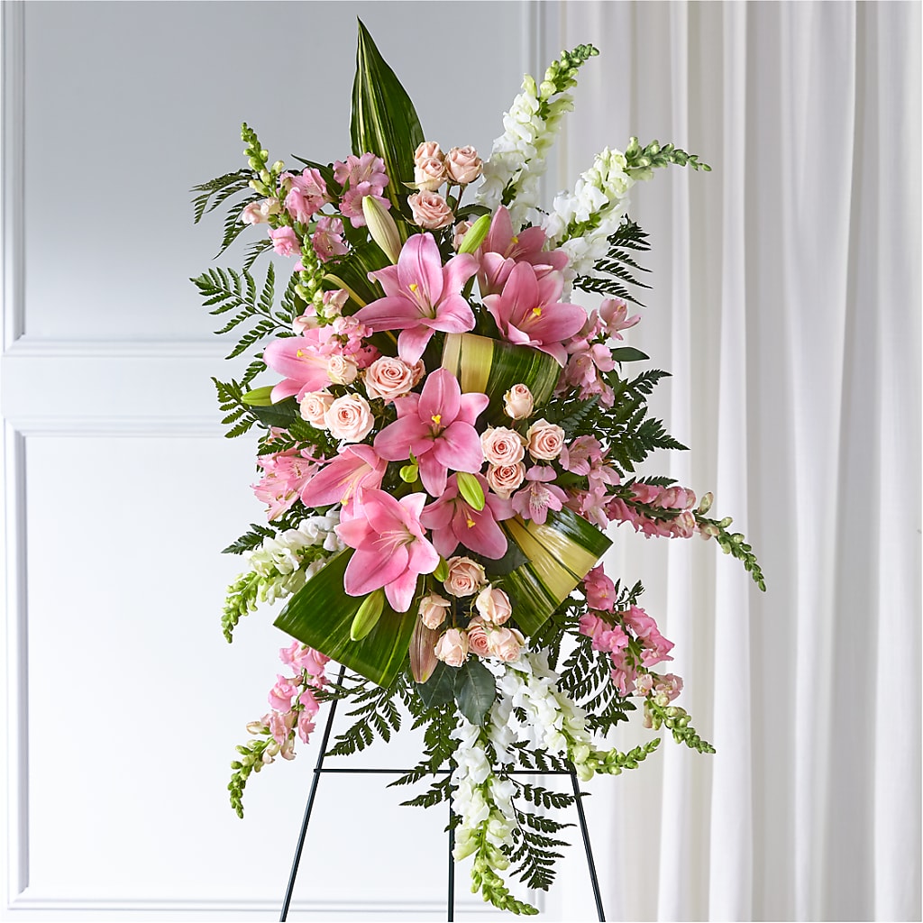 Elegant Embrace Standing Spray – Flowers By Pj Inc, Tuckerton NJ