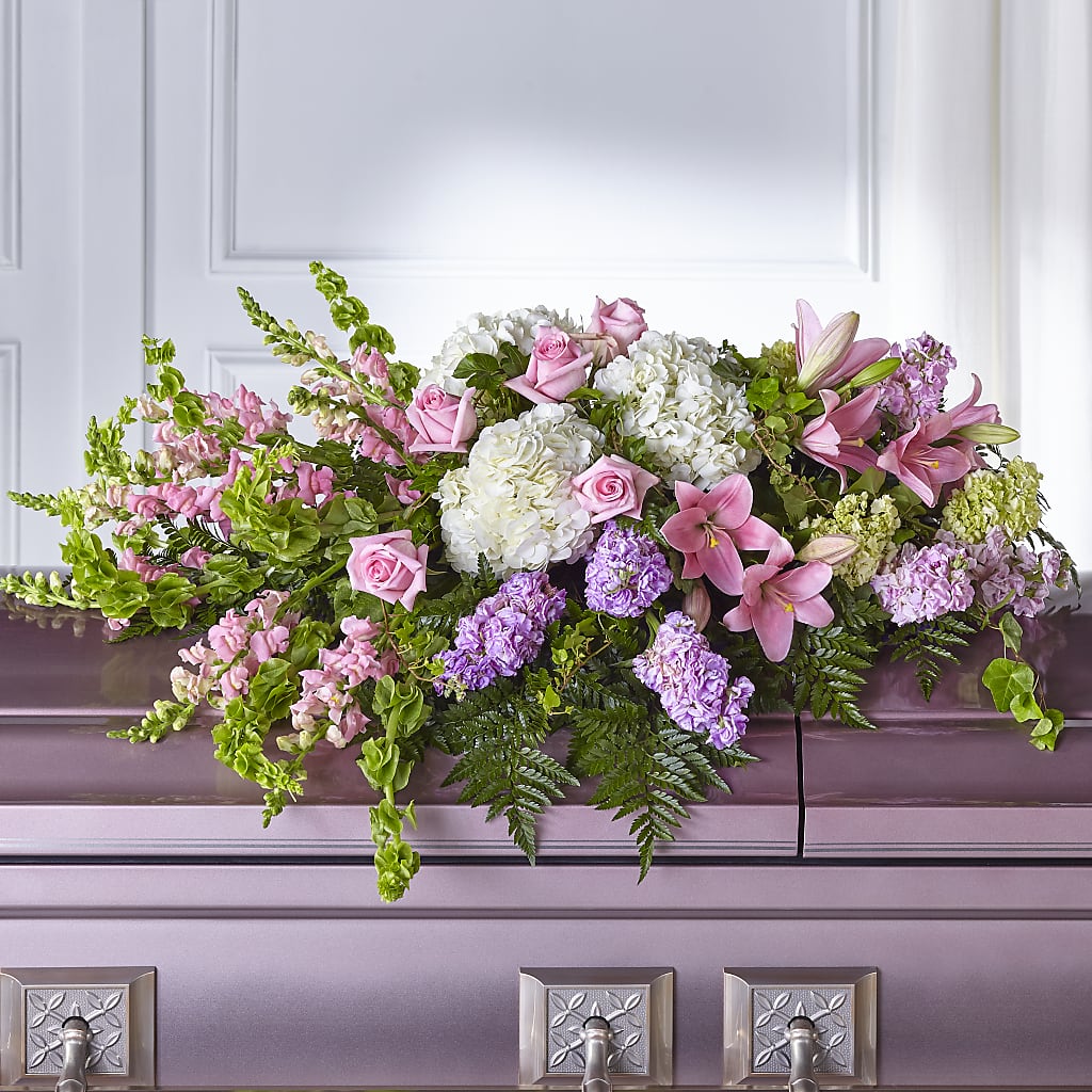 Life's Gratitude Casket Spray – Flowers By Pj Inc, Tuckerton NJ
