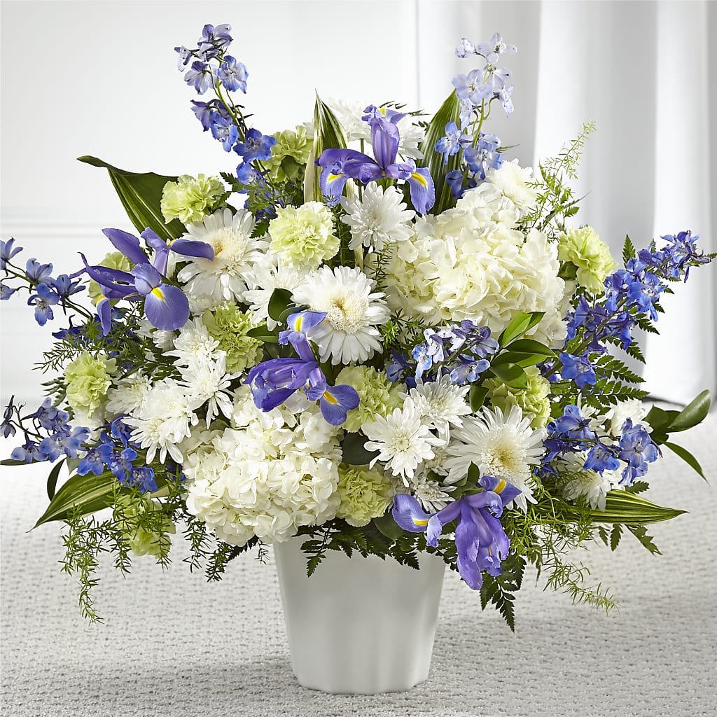 Soft Serenity Floor Basket – Flowers By Pj Inc, Tuckerton NJ
