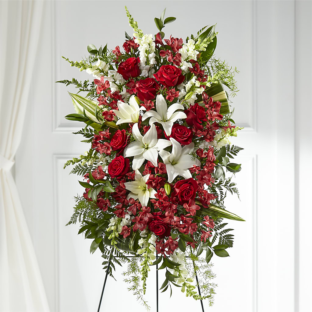 Everlasting Memory Standing Spray – Flowers By Pj Inc, Tuckerton NJ
