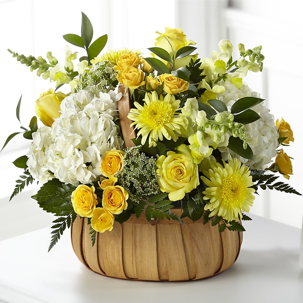 Rustic Remembrance Basket – Flowers By Pj Inc, Tuckerton NJ