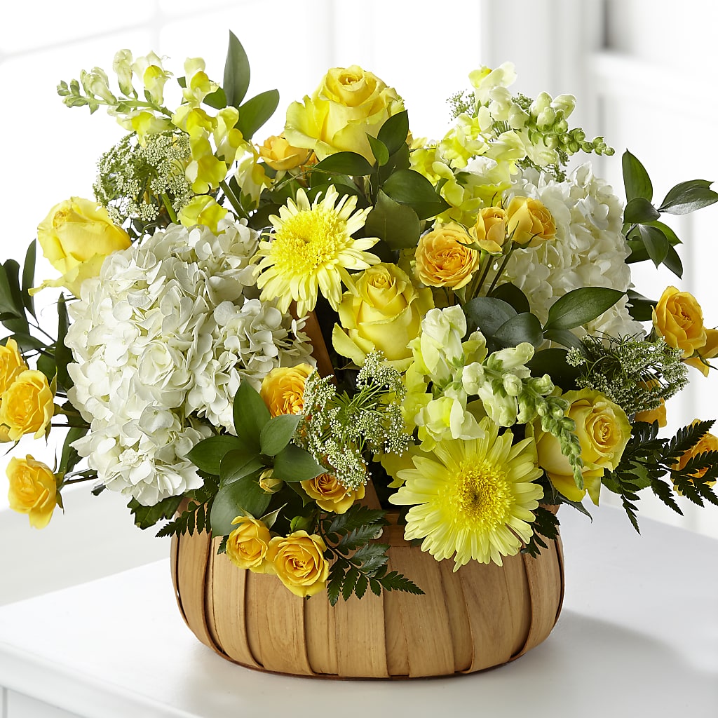Rustic Remembrance Basket – Flowers By Pj Inc, Tuckerton NJ