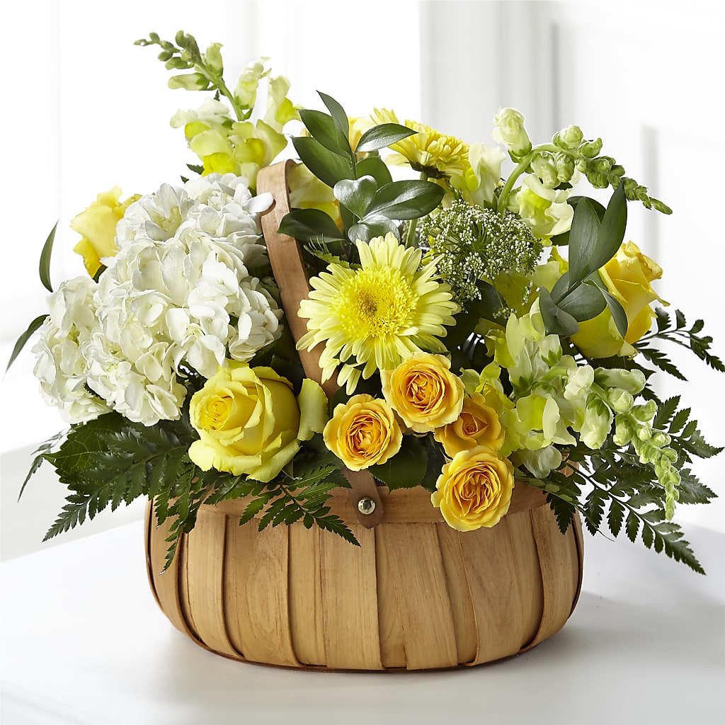 Rustic Remembrance Basket – Flowers By Pj Inc, Tuckerton NJ