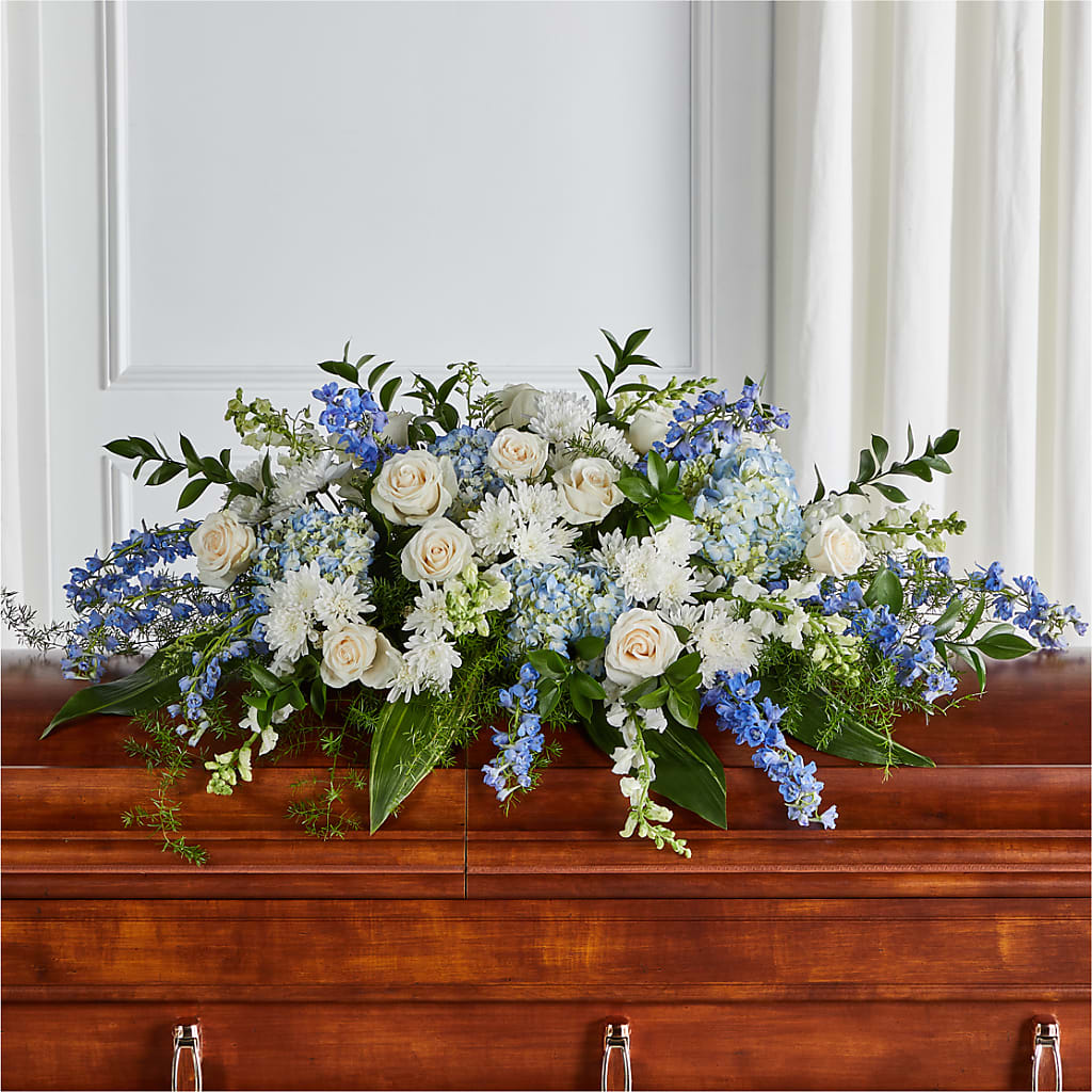 Timeless Essence Casket Spray – Flowers By Pj Inc, Tuckerton NJ