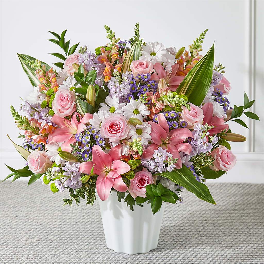 Abundant Compassion Floor Basket – Flowers By Pj Inc, Tuckerton NJ