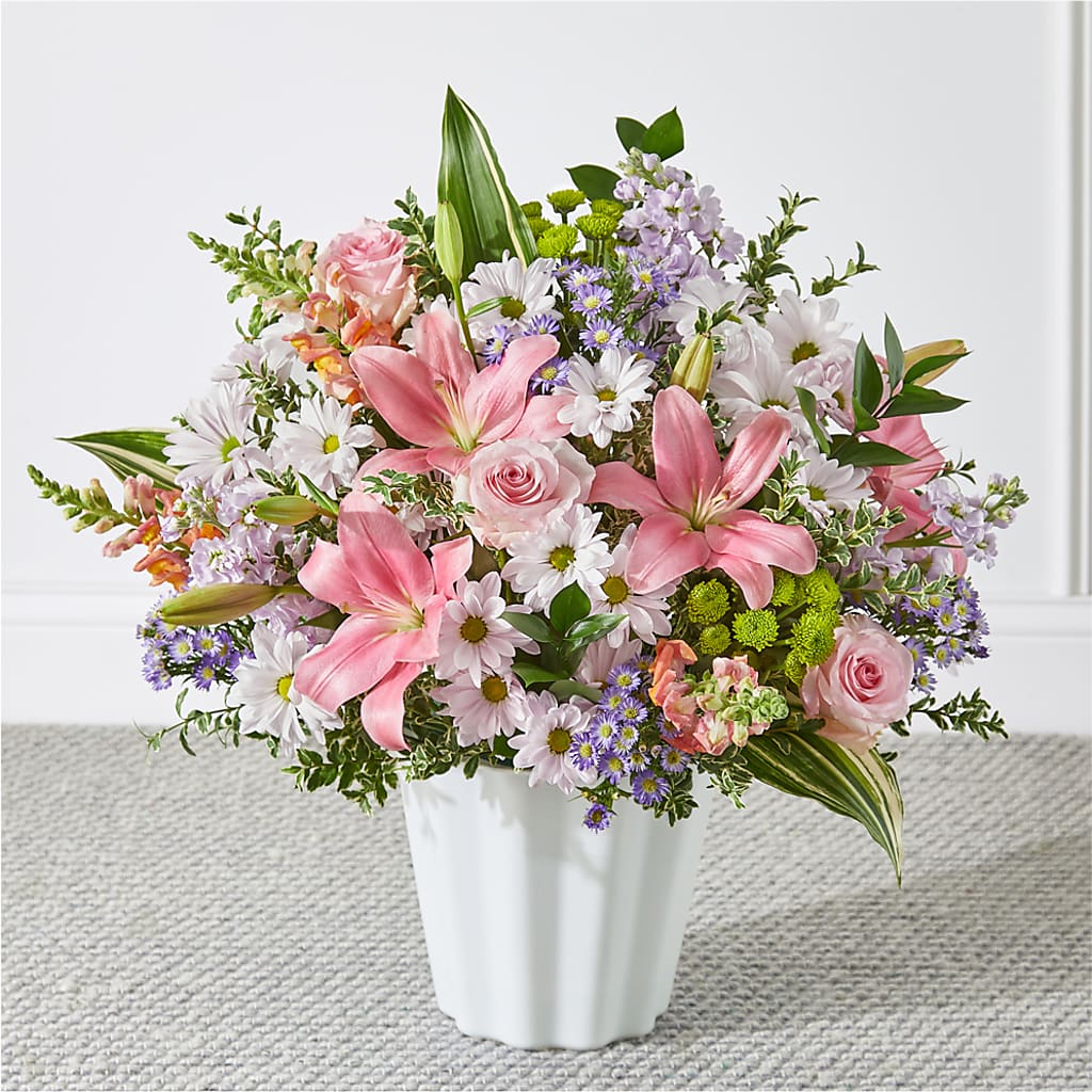 Abundant Compassion Floor Basket – Flowers By Pj Inc, Tuckerton NJ