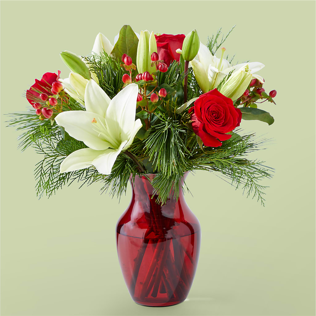 Evergreen Delight Bouquet – Flowers By Pj Inc, Tuckerton NJ