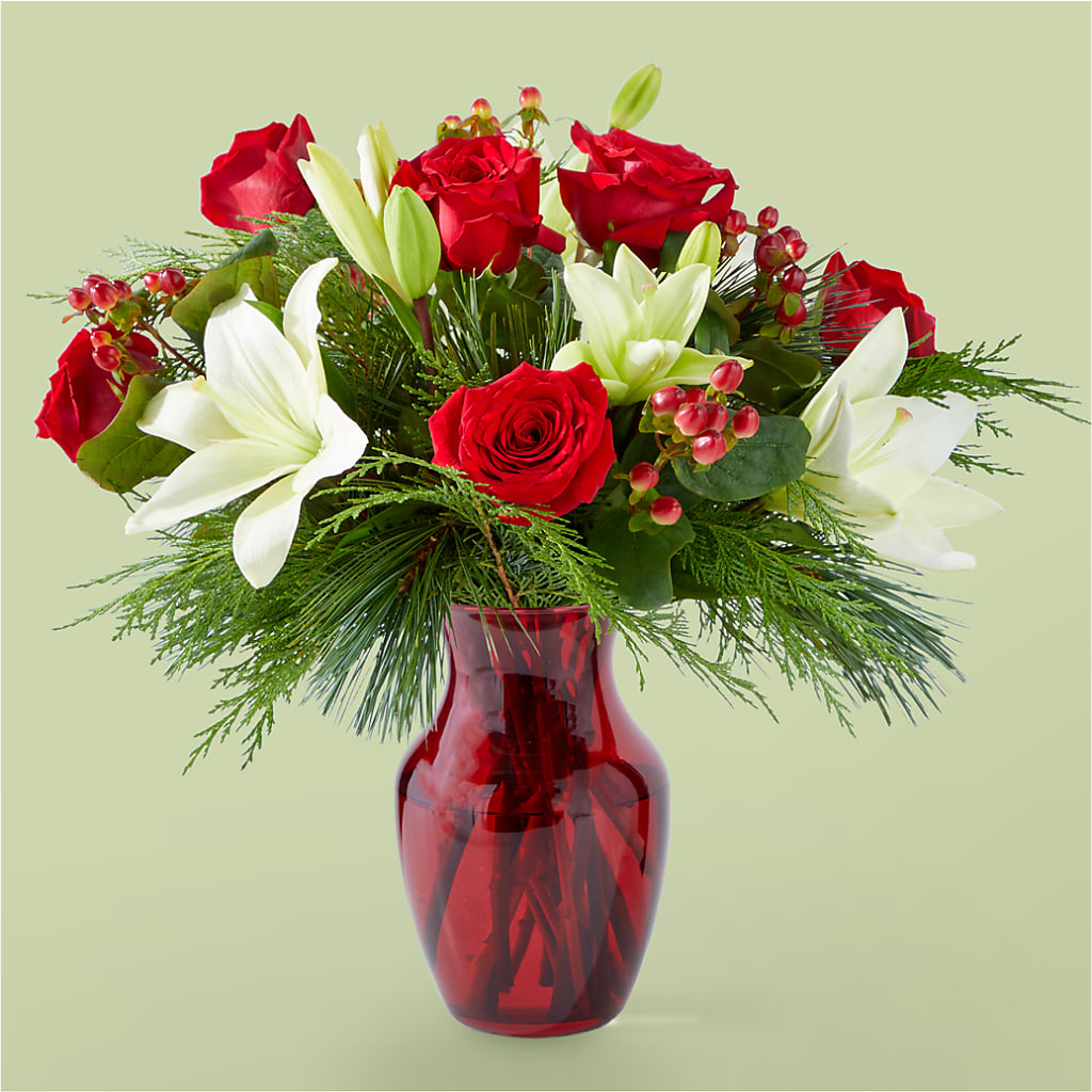 Evergreen Delight Bouquet – Flowers By Pj Inc, Tuckerton NJ