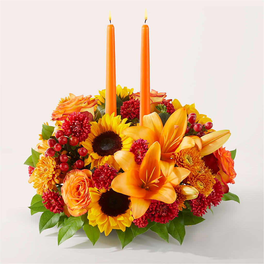 Grateful Centerpiece – Flowers By Pj Inc, Tuckerton NJ