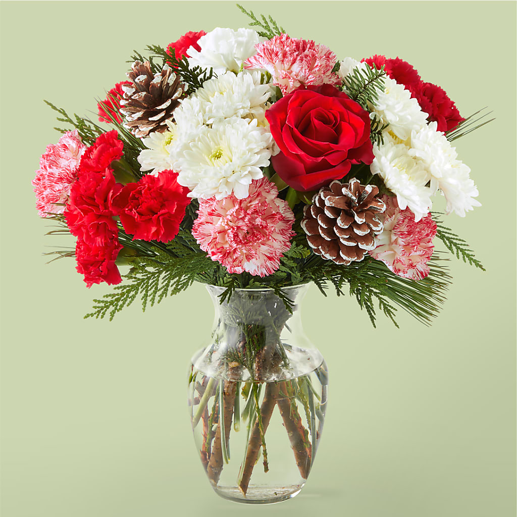 Candy Cane Lane Bouquet – Flowers By Pj Inc, Tuckerton NJ