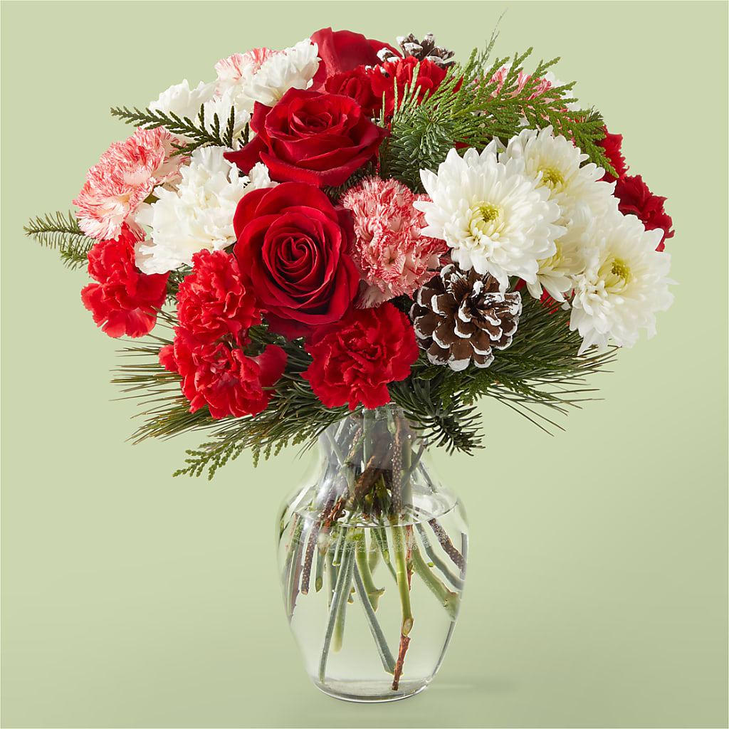 Candy Cane Lane Bouquet – Flowers By Pj Inc, Tuckerton NJ