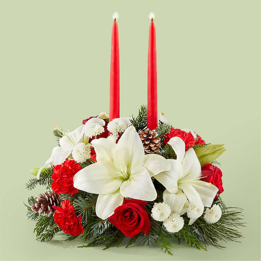 Seasonal Festivities Centerpiece – Flowers By Pj Inc, Tuckerton NJ