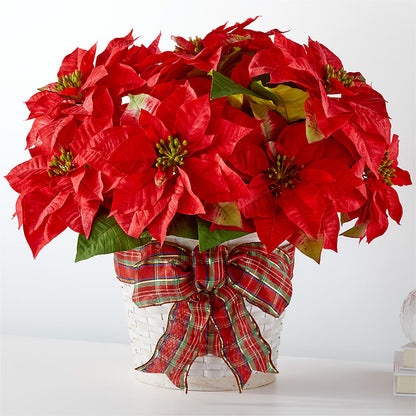 Happiest Holidays Poinsettia –  Flowers By Pj Inc, Tuckerton NJ