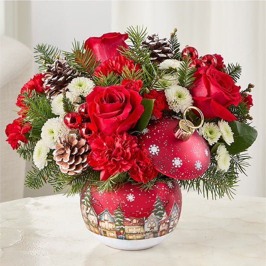 Christmas Carols Ornament –  Flowers By Pj Inc, Tuckerton NJ