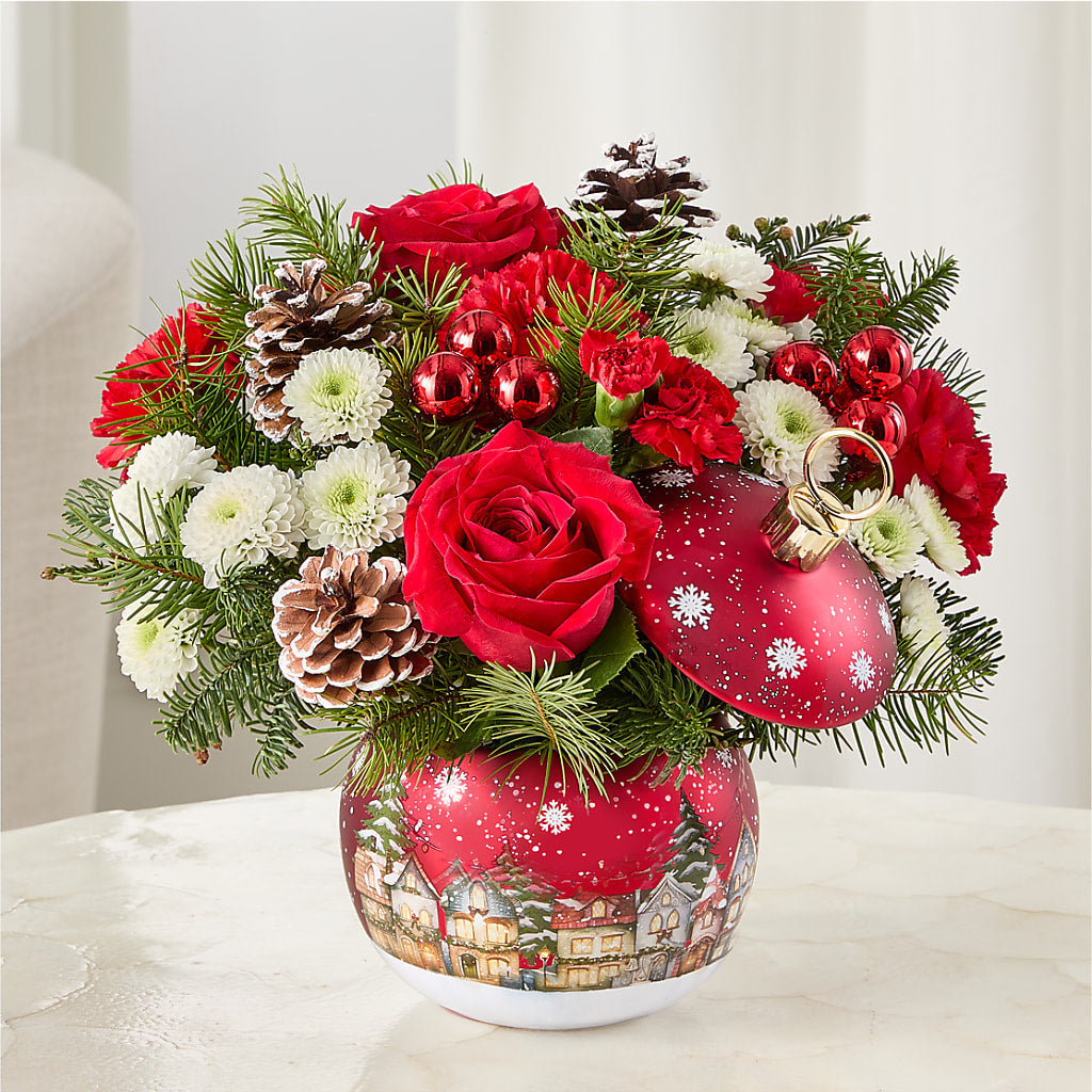 Christmas Carols Ornament –  Flowers By Pj Inc, Tuckerton NJ