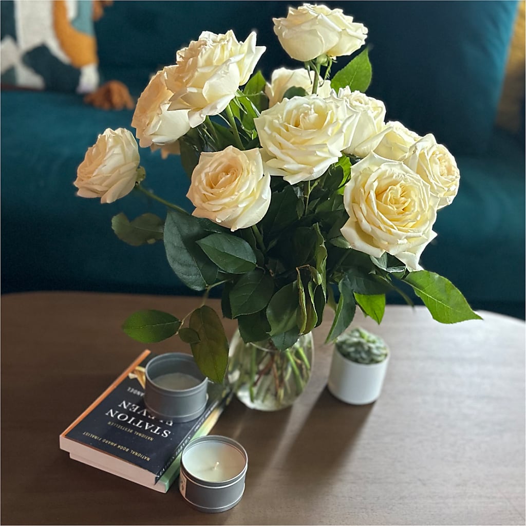 Long Stem Yellow Rose Bouquet –  Flowers By Pj Inc, Tuckerton NJ