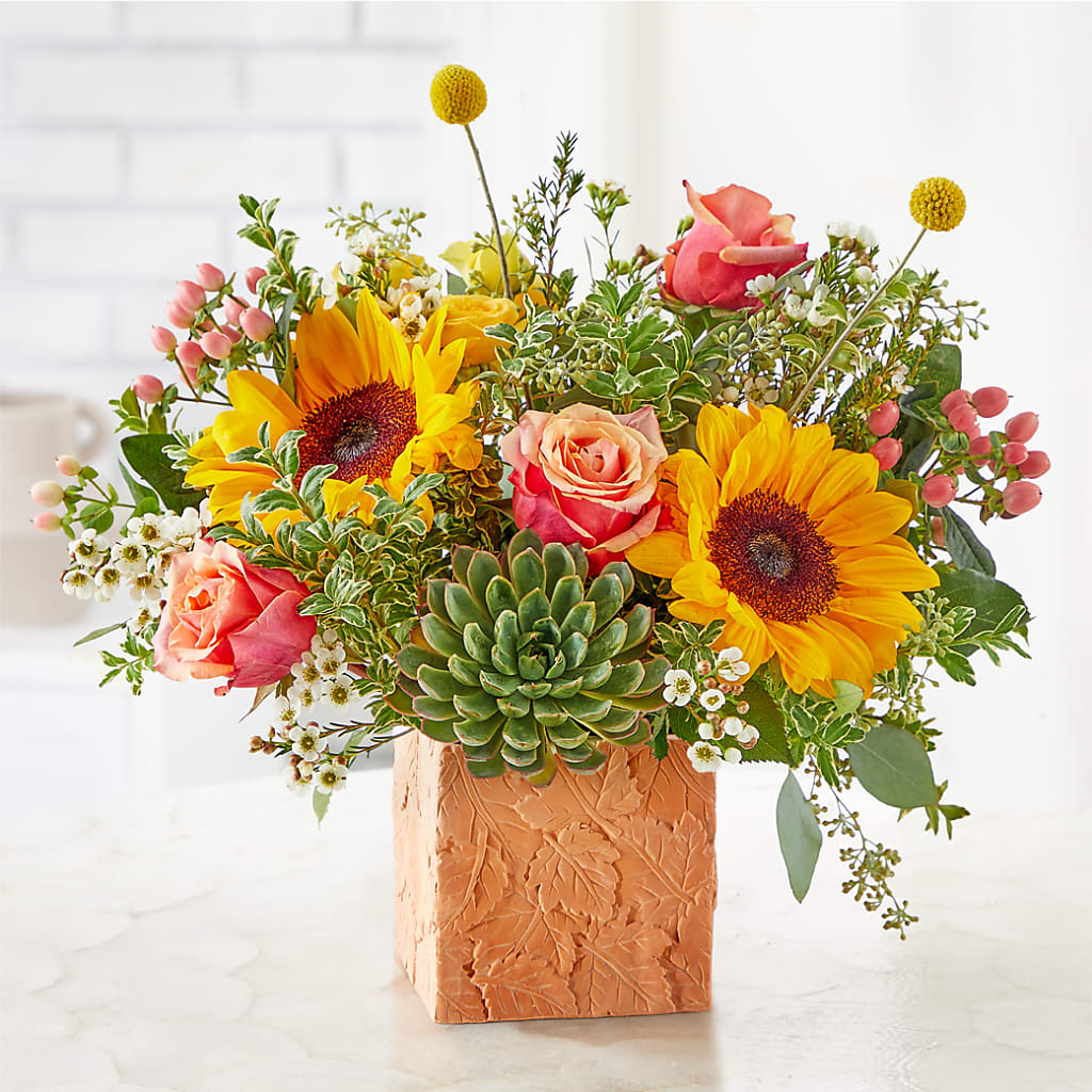 Sunflower Season Bouquet –  Flowers By Pj Inc, Tuckerton NJ