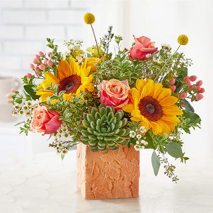 Sunflower Season Bouquet –  Flowers By Pj Inc, Tuckerton NJ