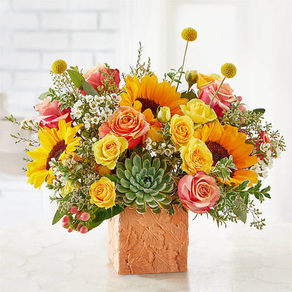 Sunflower Season Bouquet –  Flowers By Pj Inc, Tuckerton NJ