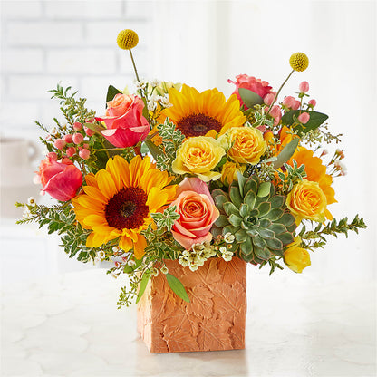 Sunflower Season Bouquet –  Flowers By Pj Inc, Tuckerton NJ