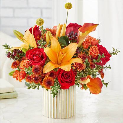 Scarlet Skies Bouquet –  Flowers By Pj Inc, Tuckerton NJ