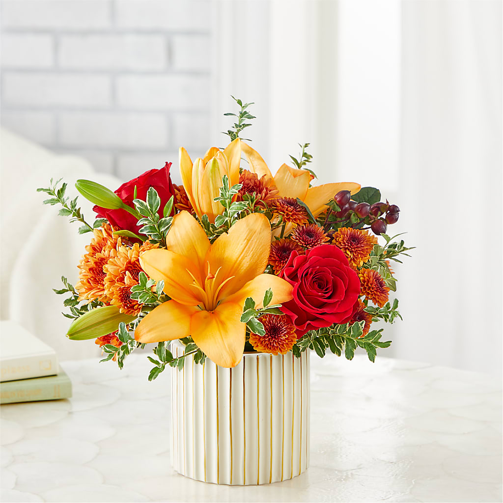 Scarlet Skies Bouquet –  Flowers By Pj Inc, Tuckerton NJ