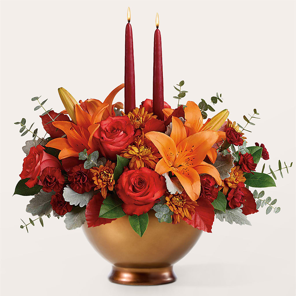 Fruits of Fall Centerpiece –  Flowers By Pj Inc, Tuckerton NJ