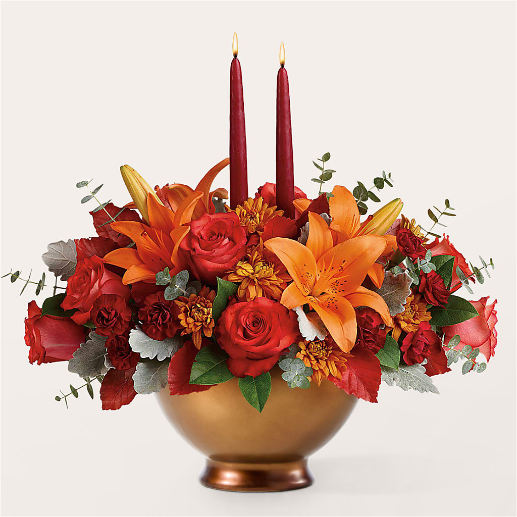 Fruits of Fall Centerpiece –  Flowers By Pj Inc, Tuckerton NJ