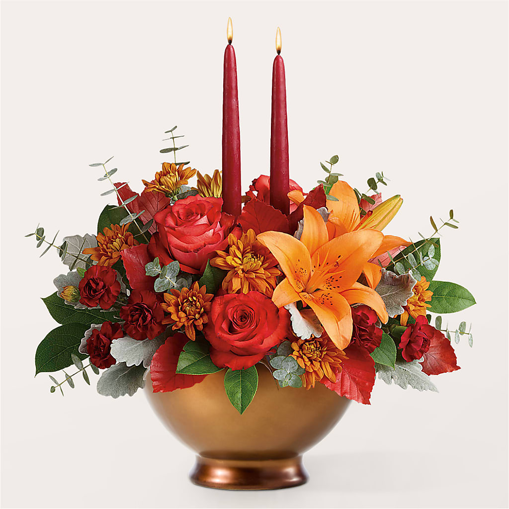 Fruits of Fall Centerpiece –  Flowers By Pj Inc, Tuckerton NJ