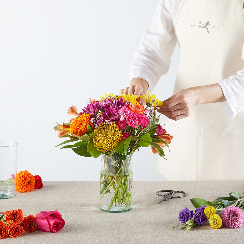 Feast of Color – A Florist Original –  Flowers By Pj Inc, Tuckerton NJ