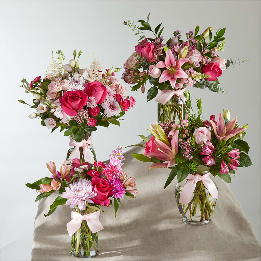 Pink Ribbon - A Florist Original –  Flowers By Pj Inc, Tuckerton NJ