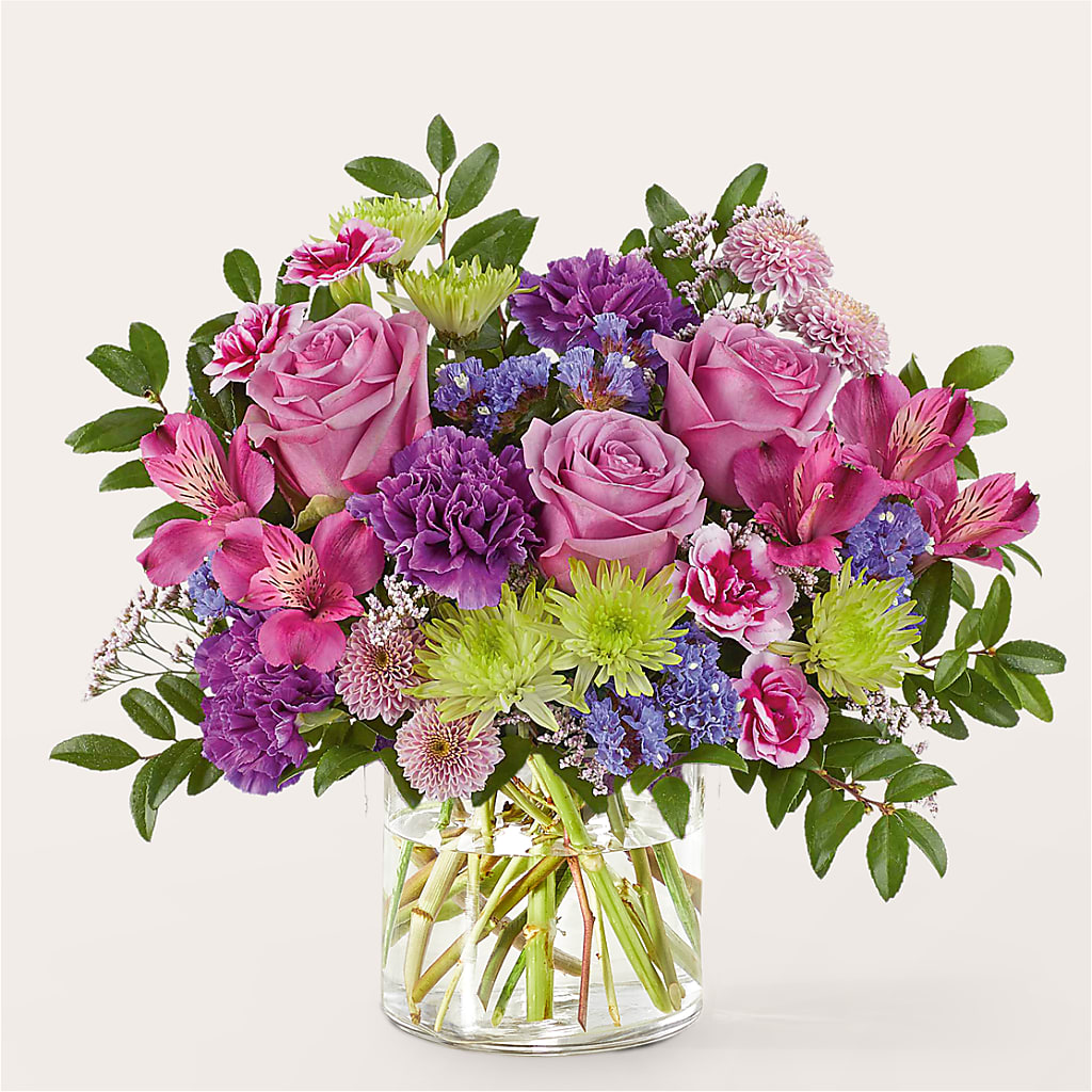 Glass Half Full Bouquet –  Flowers By Pj Inc, Tuckerton NJ