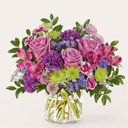 Glass Half Full Bouquet –  Flowers By Pj Inc, Tuckerton NJ