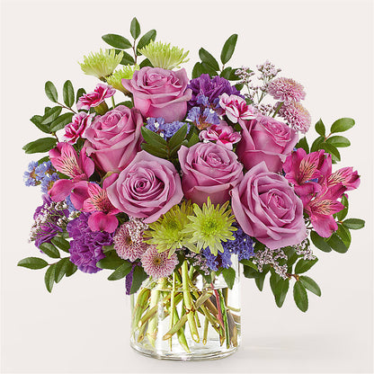 Glass Half Full Bouquet –  Flowers By Pj Inc, Tuckerton NJ