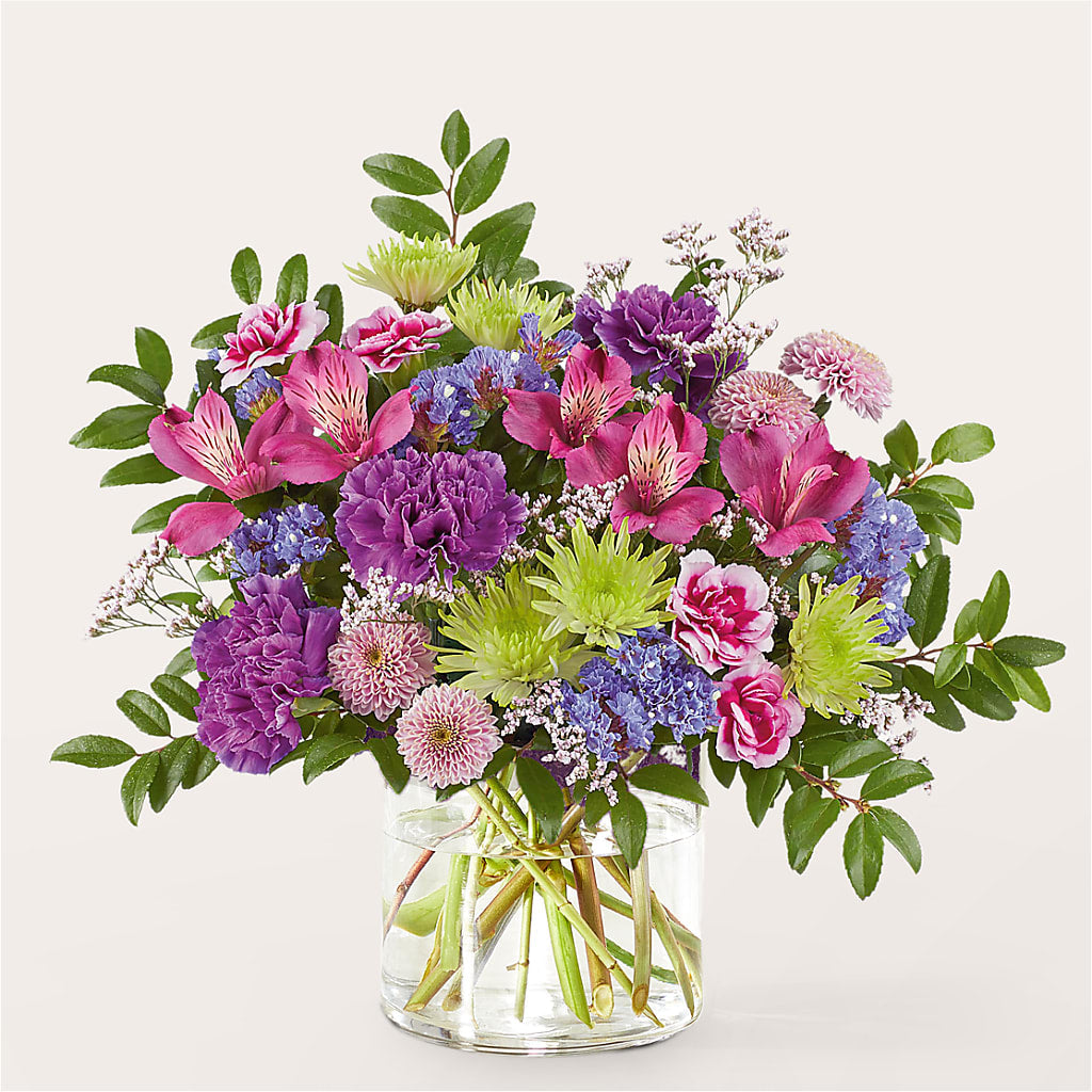 Glass Half Full Bouquet –  Flowers By Pj Inc, Tuckerton NJ