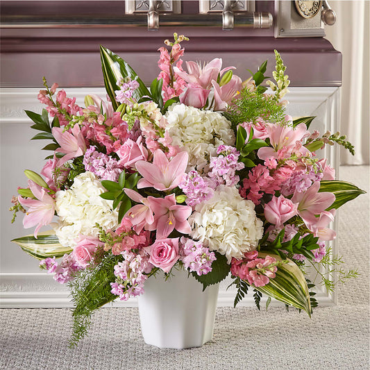 Simply Serene Floor Basket –  Flowers By Pj Inc, Tuckerton NJ