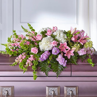 Life's Gratitude Casket Spray –  Flowers By Pj Inc, Tuckerton NJ