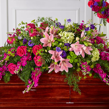 Radiant Tribute Casket Spray –  Flowers By Pj Inc, Tuckerton NJ