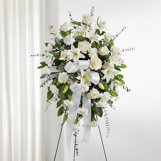 With Care Standing Spray –  Flowers By Pj Inc, Tuckerton NJ