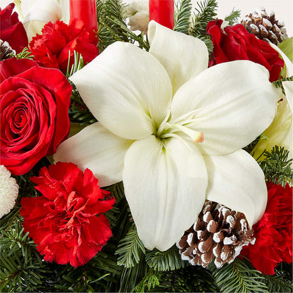 Seasonal Festivities Centerpiece –  Flowers By Pj Inc, Tuckerton NJ