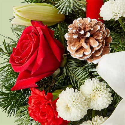 Seasonal Festivities Centerpiece –  Flowers By Pj Inc, Tuckerton NJ