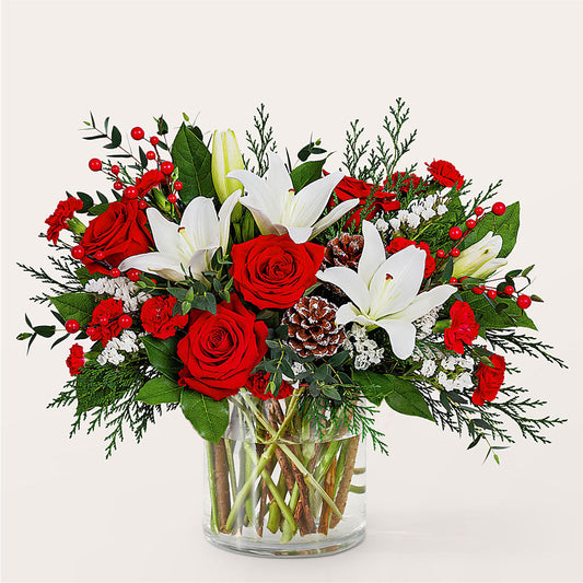 Best in Snow Bouquet –  Flowers By Pj Inc, Tuckerton NJ